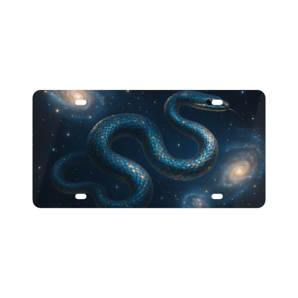 Celestial Serpent Dance - License Plate