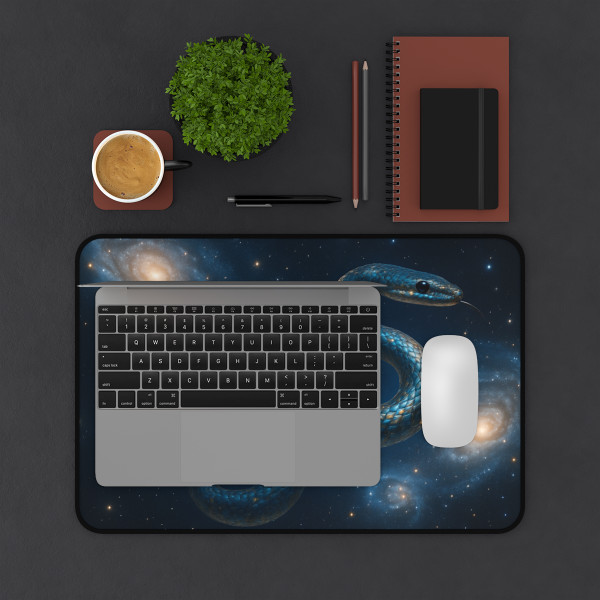 Celestial Serpent Dance - Desk Mat