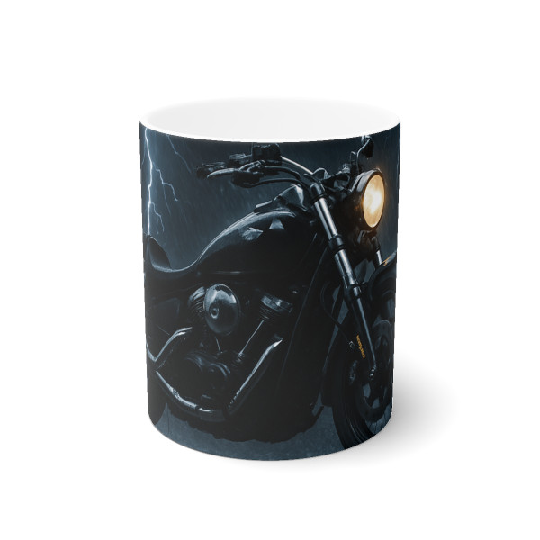 Riders of the Storm - White Ceramic Mug, 11oz and 15oz