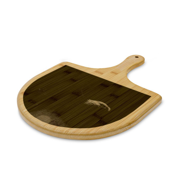 Sacred Eagle Flight - Bamboo Pizza Board (Engraving)