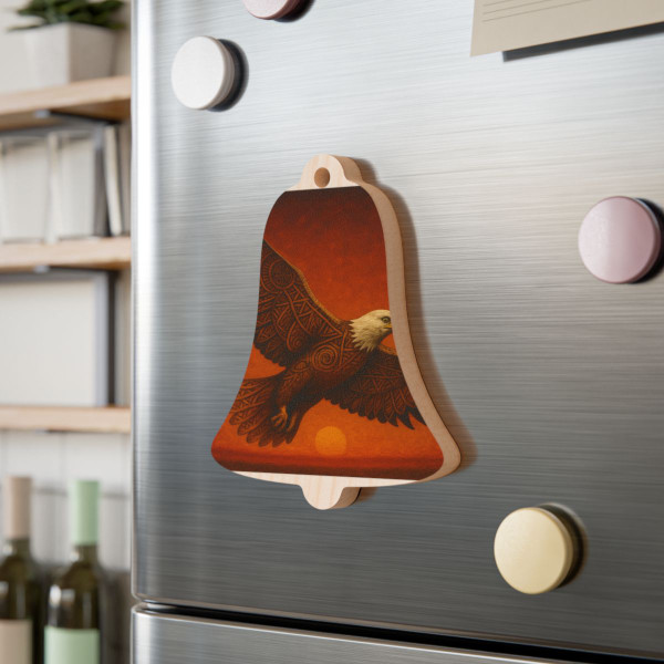 Sacred Eagle Flight - Wooden Ornaments