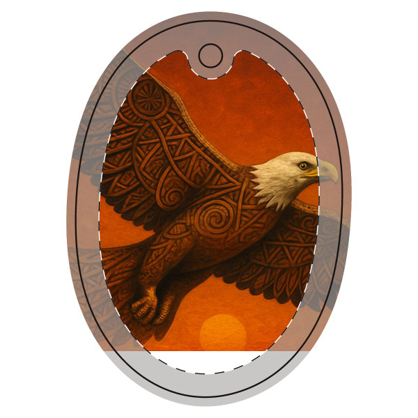 Sacred Eagle Flight - Decorative Ornament