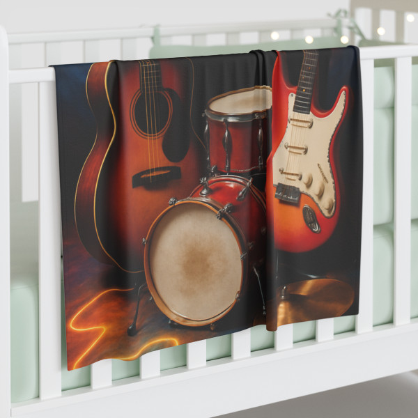 Rhythm of Joy - Baby Swaddle Blanket