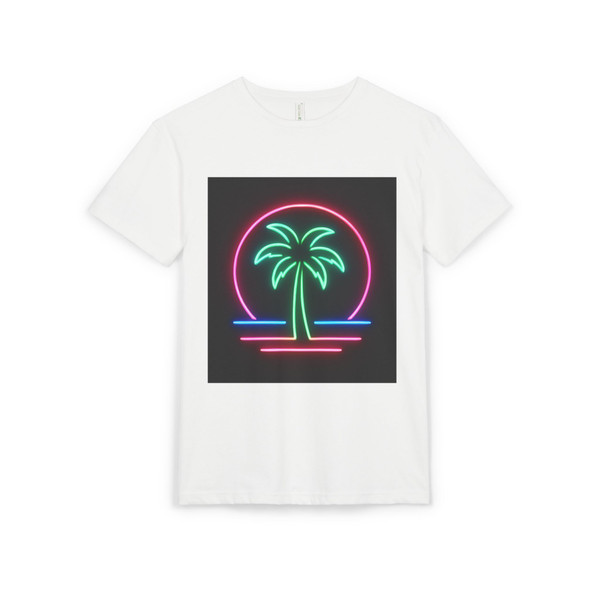 Neon Paradise - Unisex Sueded T-Shirt