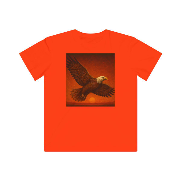Sacred Eagle Flight - Kids Fine Jersey Tee