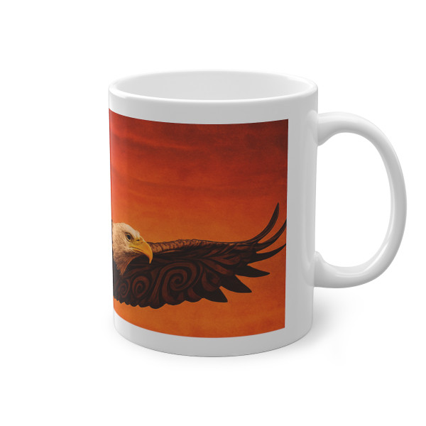 Sacred Eagle Flight - Standard Mug, 11oz