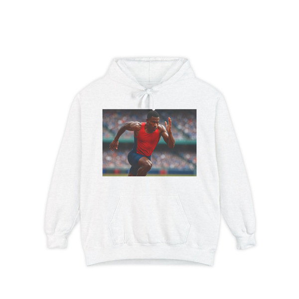 Dynamic Dash - Unisex Garment-Dyed Hoodie