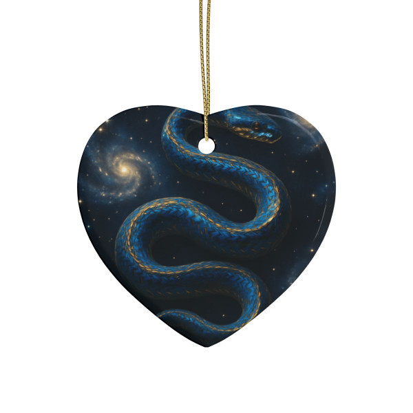 Celestial Serpent Dance - Ceramic Ornaments (1pcs, 5pcs, 10pcs, 20pcs)
