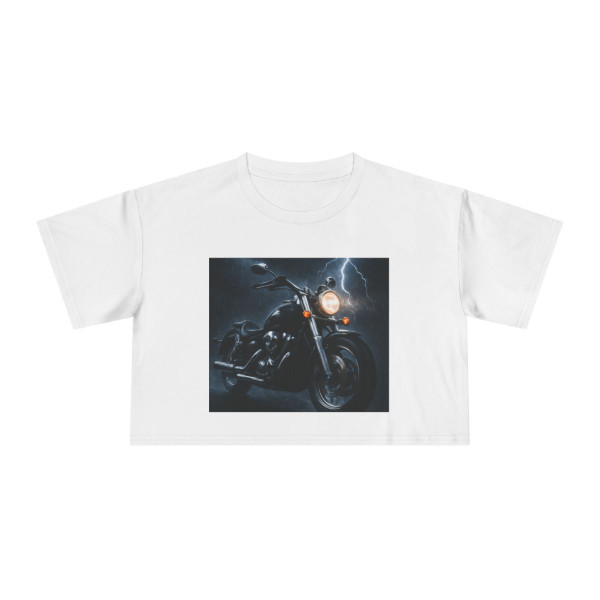 Riders of the Storm - Women's Crop Tee
