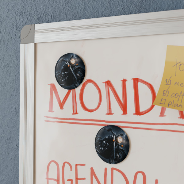 Riders of the Storm - Button Magnet, Round (1 & 10 pcs)