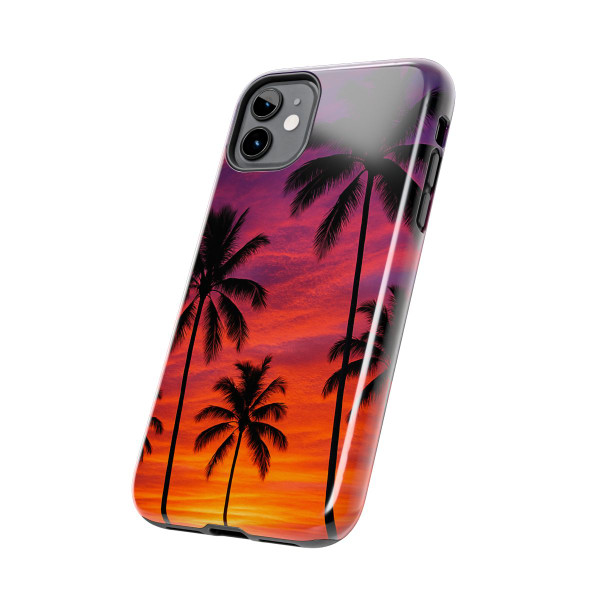 Electric Sunset Vibes - Tough Phone Cases