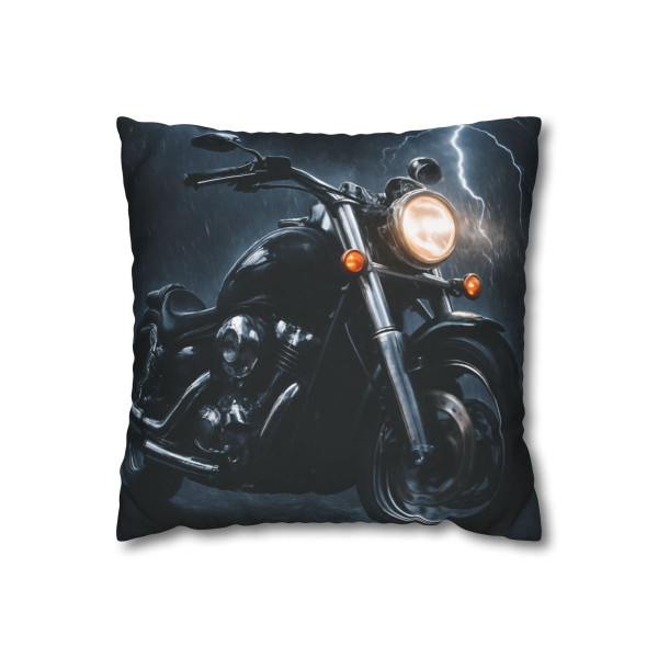 Riders of the Storm - Square Poly Canvas Pillowcase