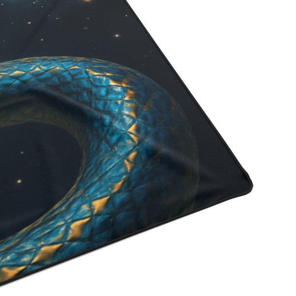 Celestial Serpent Dance - Polyester Blanket