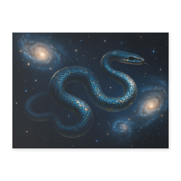 Celestial Serpent Dance - Yard Sign
