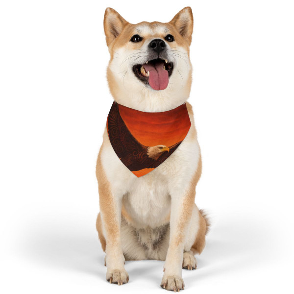 Sacred Eagle Flight - Pet Bandana Collar