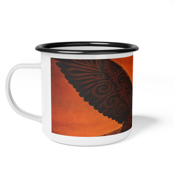Sacred Eagle Flight - Enamel Camp Cup