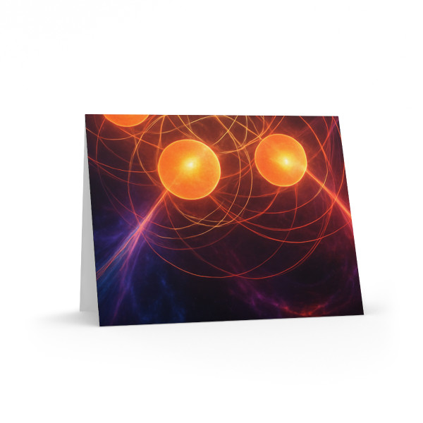 Quantum Pulse - Greeting cards (8, 16, and 24 pcs)
