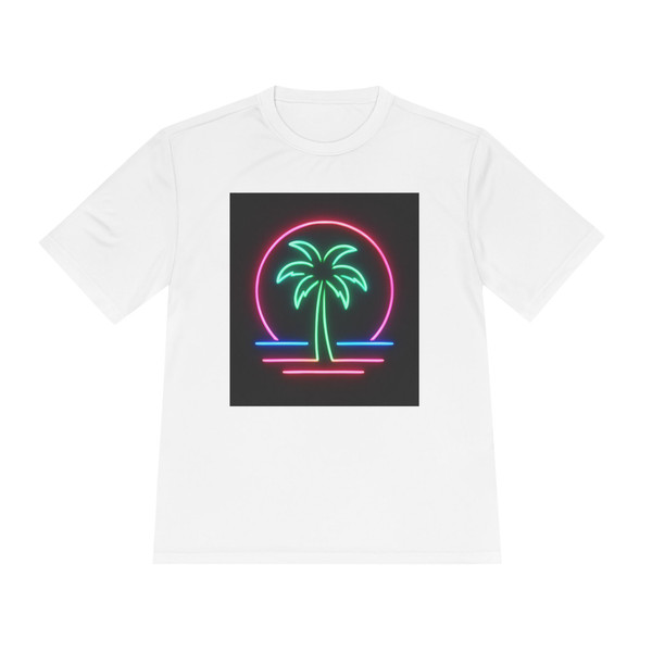 Neon Paradise - Unisex Moisture Wicking Tee