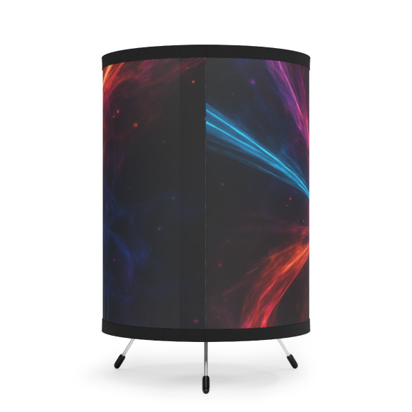 Quantum Pulse - Tripod Lamp with High-Res Printed Shade, US\CA plug