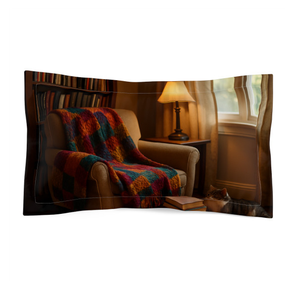 Whimsical Reading Retreat - Microfiber Pillow Sham
