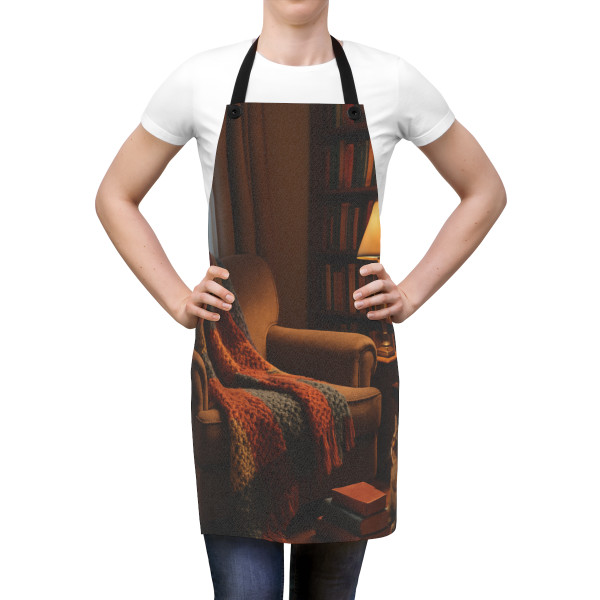Whimsical Reading Retreat - Apron (AOP)