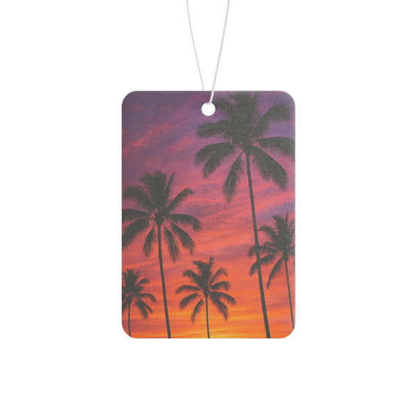 Electric Sunset Vibes - Car Air Freshener