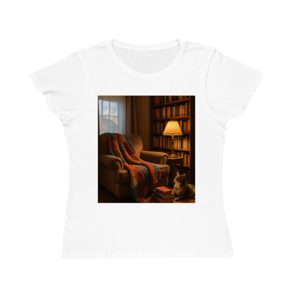 Whimsical Reading Retreat - Organic Women's Classic T-Shirt