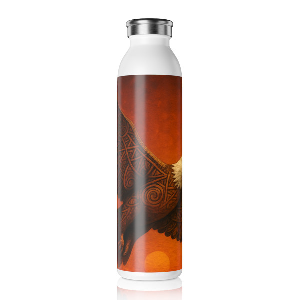 Sacred Eagle Flight - Slim Water Bottle