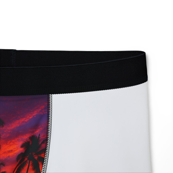 Electric Sunset Vibes - Men's Boxers (AOP)