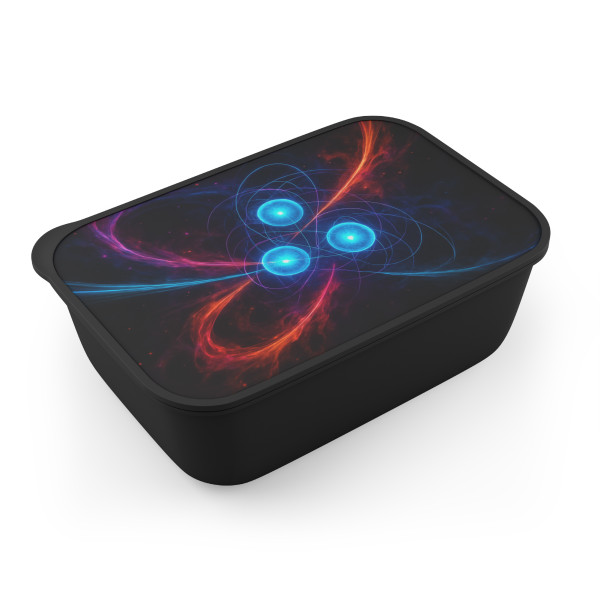 Quantum Pulse - PLA Bento Box with Band and Utensils