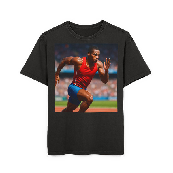 Dynamic Dash - Men's Acid Washed Heavy Oversize Tee