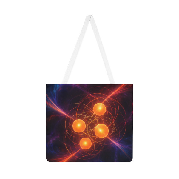 Quantum Pulse - Shoulder Tote Bag (AOP)