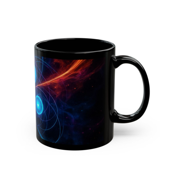 Quantum Pulse - Black Mug (11oz, 15oz)