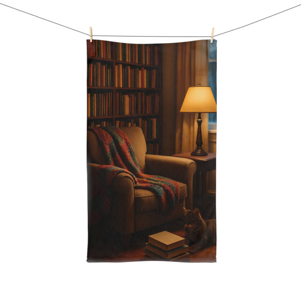 Whimsical Reading Retreat - Hand Towel
