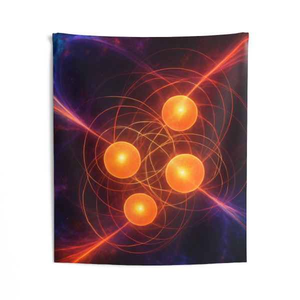 Quantum Pulse - Indoor Wall Tapestries