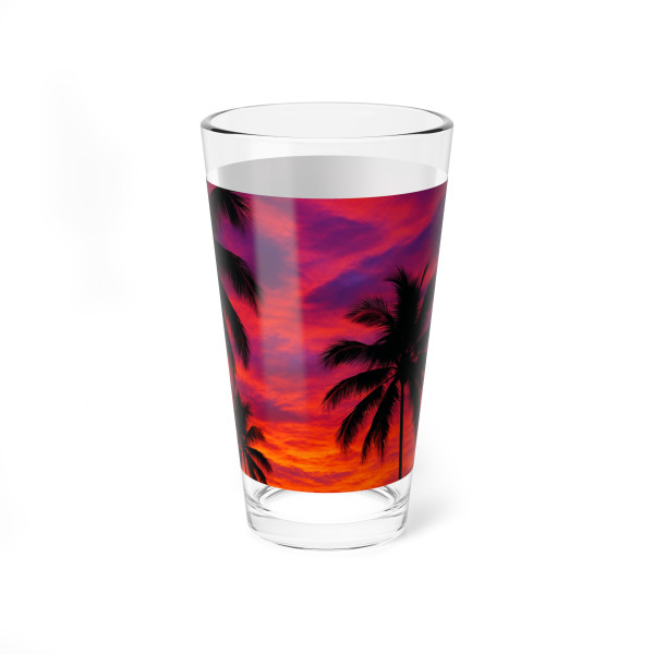 Electric Sunset Vibes - Mixing Glass, 16oz