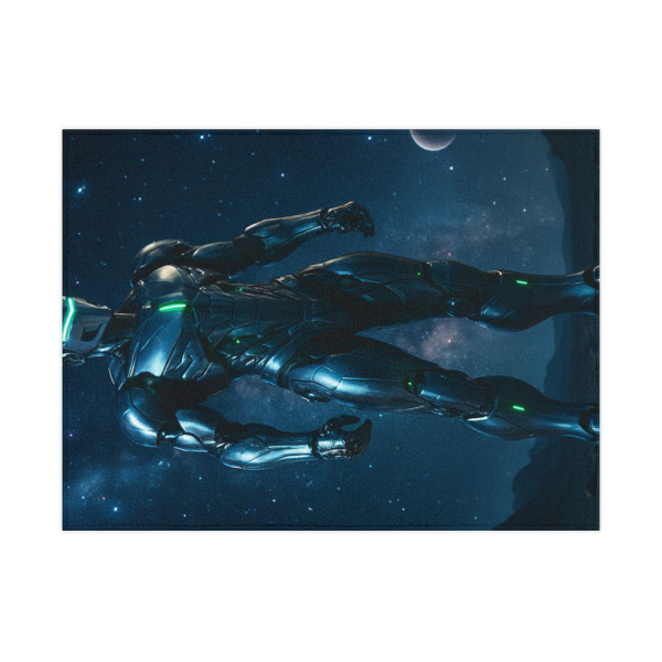 Galactic Guardian Bot - Toddler Blanket