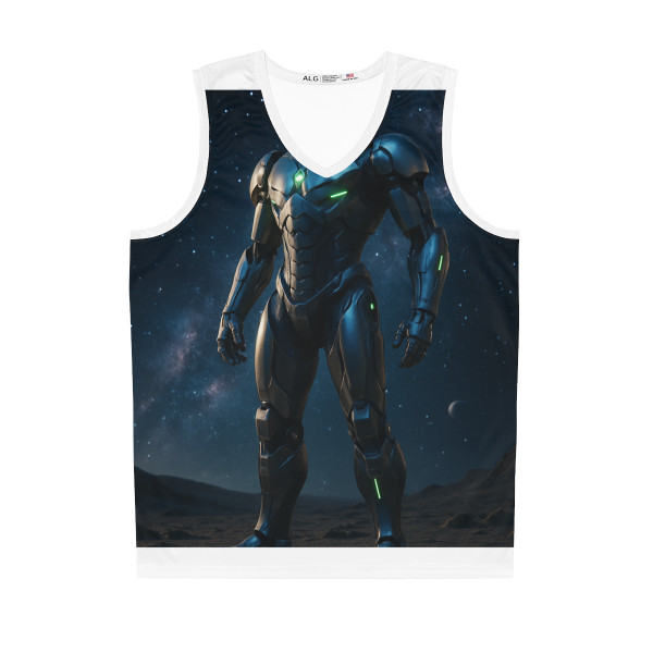 Galactic Guardian Bot - Basketball Jersey (AOP)