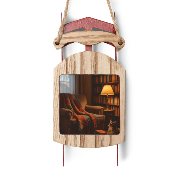 Whimsical Reading Retreat - Sled Ornaments