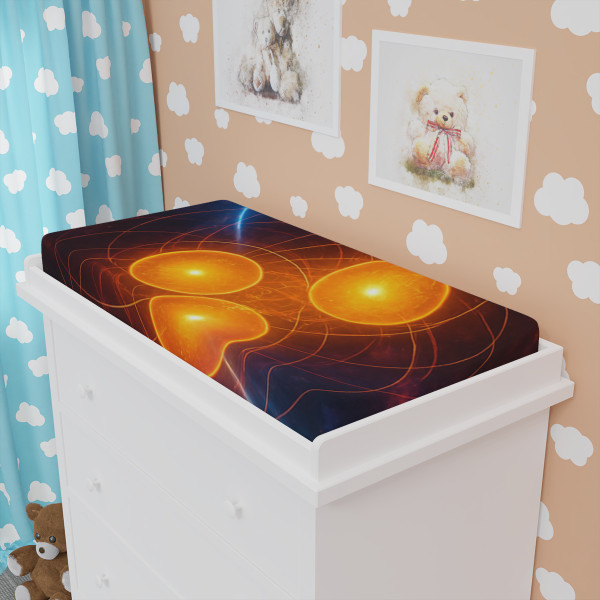 Quantum Pulse - Baby Changing Pad Cover