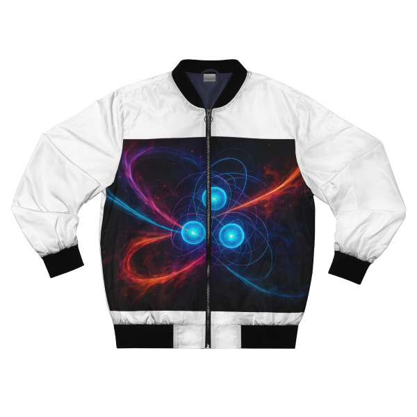 Quantum Pulse - Men's Bomber Jacket (AOP)