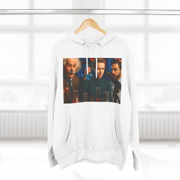 Curiosity in Motion - Three-Panel Fleece Hoodie