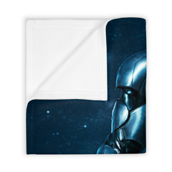 Galactic Guardian Bot - Throw Blanket