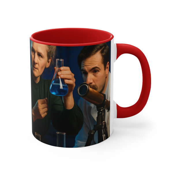 Curiosity in Motion - 11oz Accent Mug