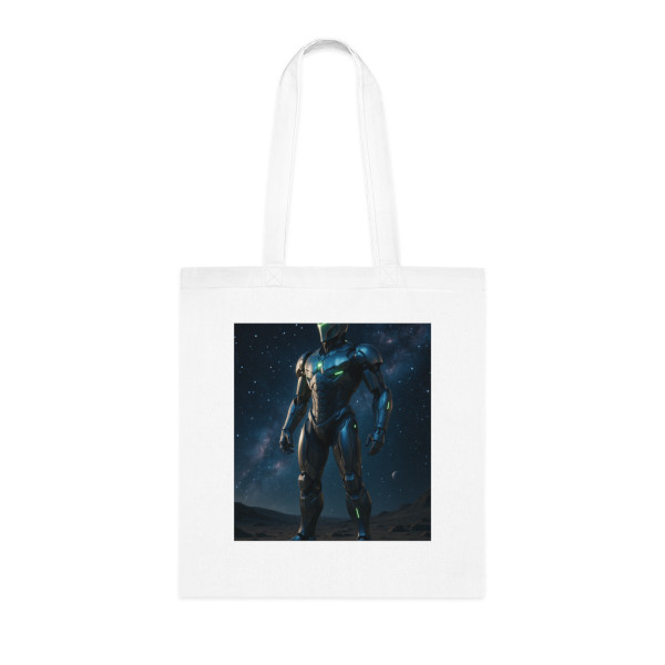 Galactic Guardian Bot - Cotton Tote