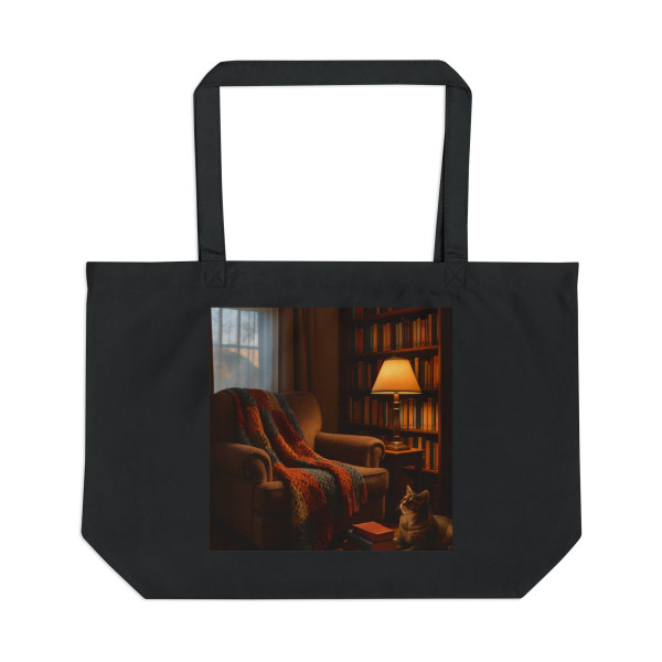 Whimsical Reading Retreat - Large Eco Tote