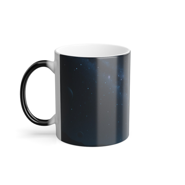 Galactic Guardian Bot - Color Morphing Mug, 11oz
