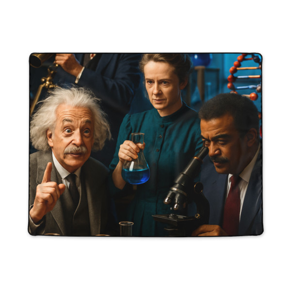 Curiosity in Motion - Polyester Blanket