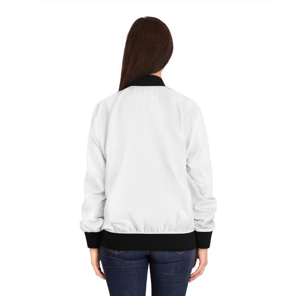 Galactic Guardian Bot - Women's Bomber Jacket (AOP)