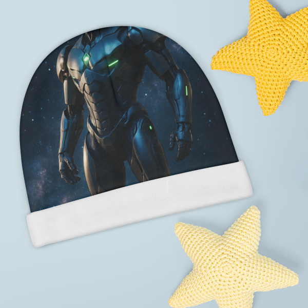 Galactic Guardian Bot - Baby Beanie (AOP)